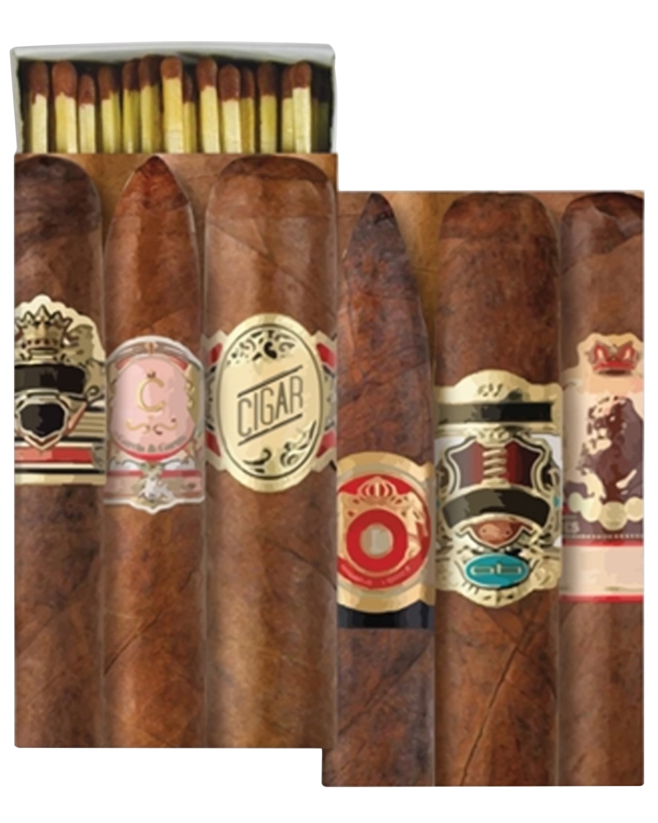 Cubano Cigars | Matches - NEVERABORE