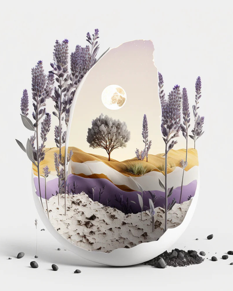 Lavende Mist | Candle 7oz - NEVERABORE