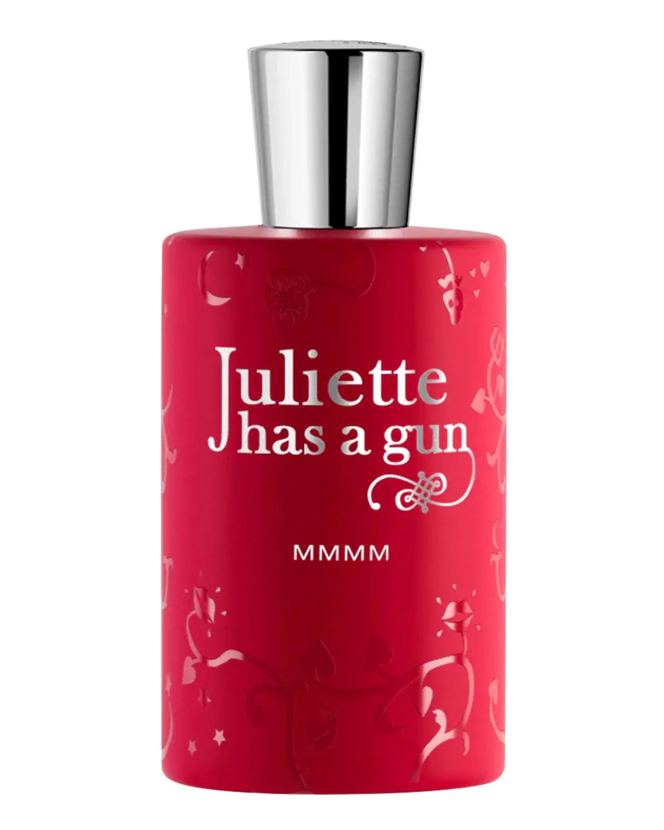 Juliette Has a Gun Mmm... Eau de Parfum 100ml luxury perfume bottle, vibrant pink matte finish with minimalist branding, niche gourmand unisex fragrance at Neverabore.