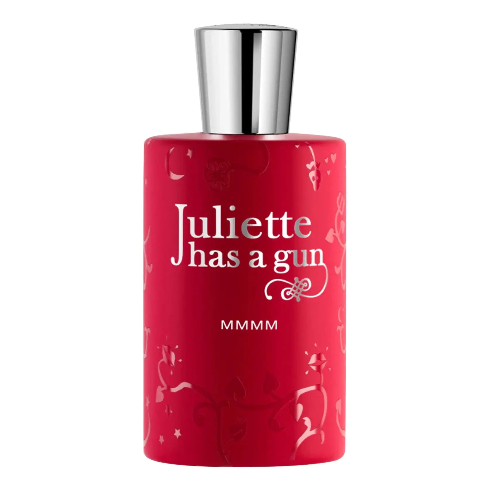 Juliette Has a Gun Mmm... Eau de Parfum 100ml luxury perfume bottle, vibrant pink matte finish with minimalist branding, niche gourmand unisex fragrance at Neverabore.