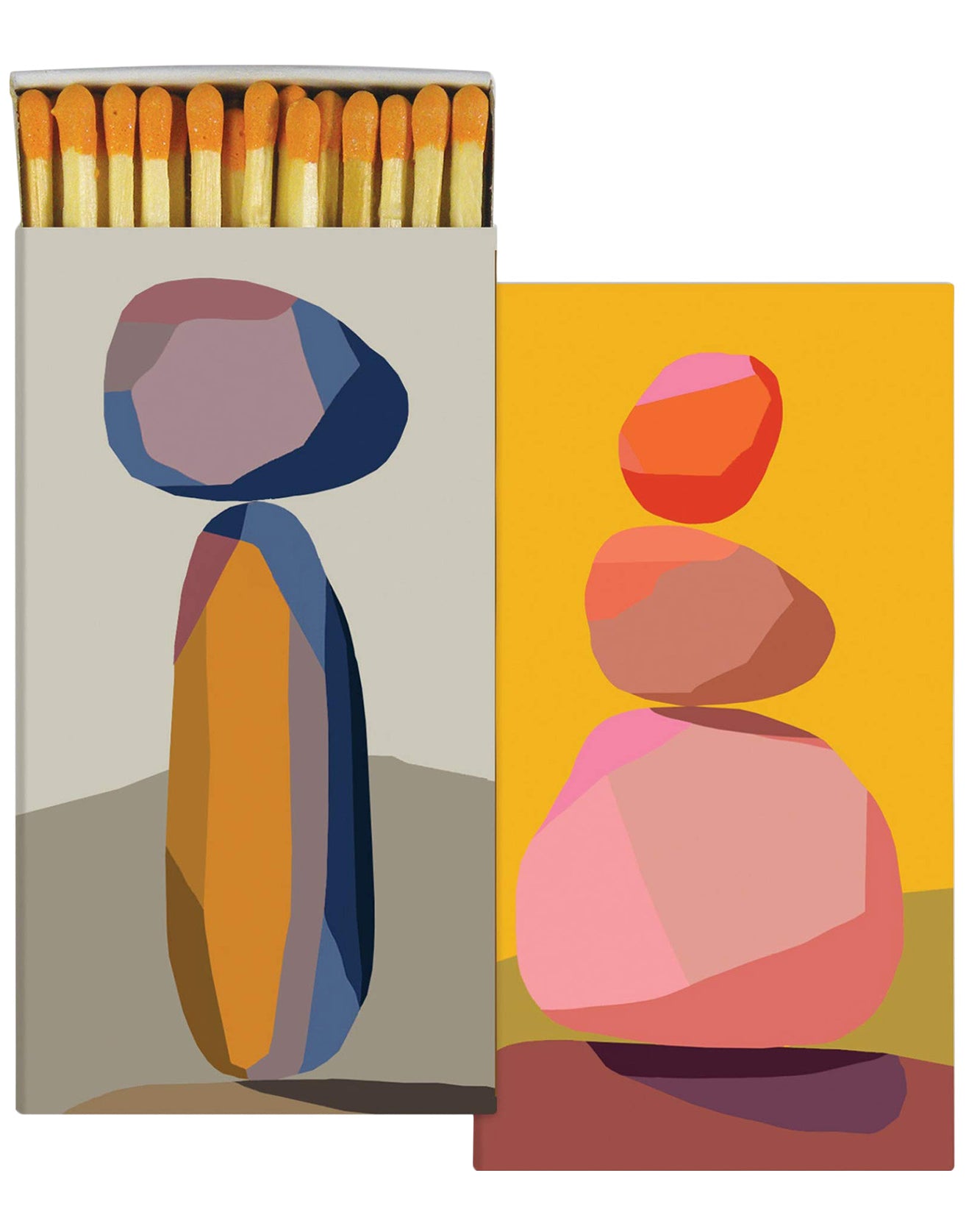 Multicolored Balancing Rocks | Matches - NEVERABORE