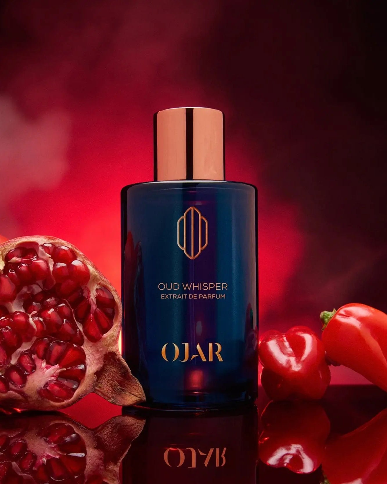 ud Whisper by Neverabore, a lavish and ultramodern woody oud scent for men and women, high concentration extrait de parfum in an elegant glass bottle.