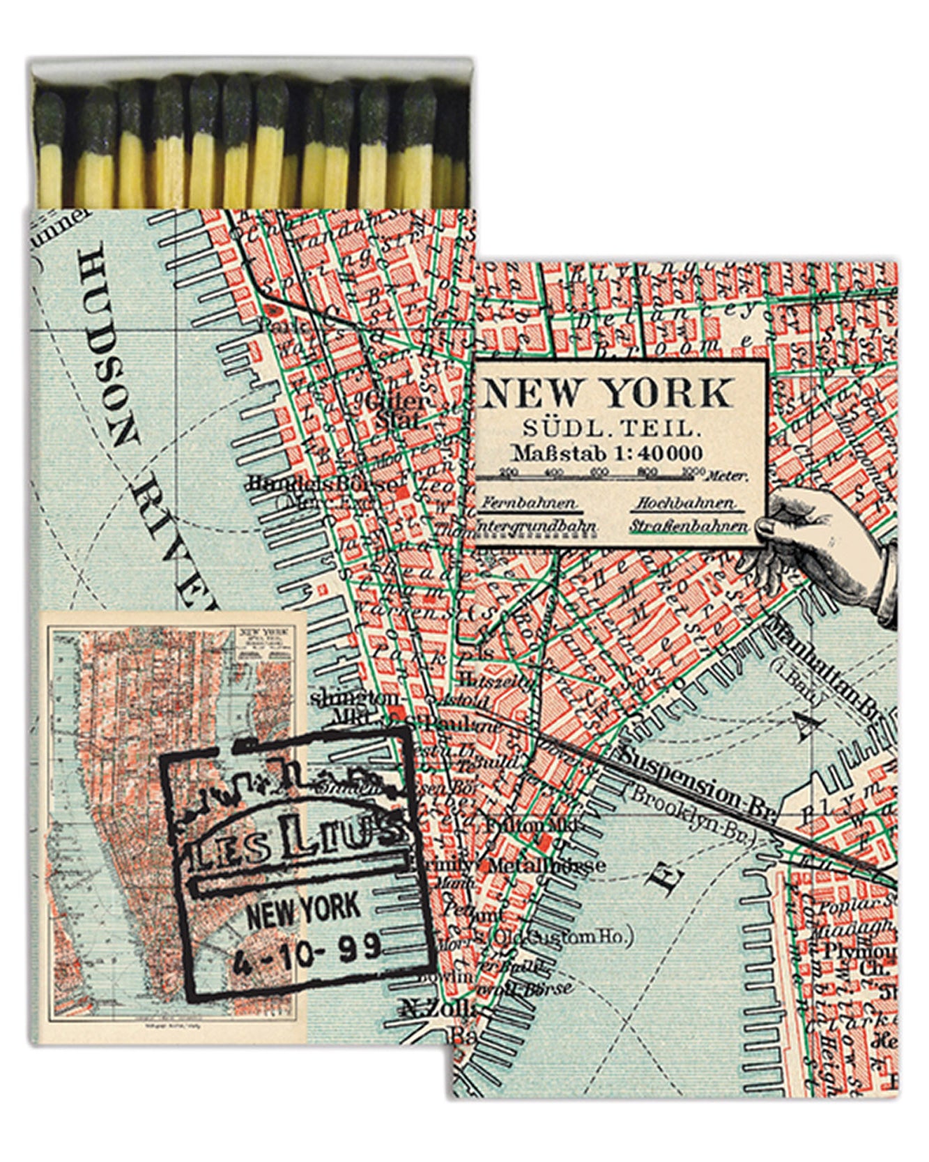 New York City Map | Matches - NEVERABORE