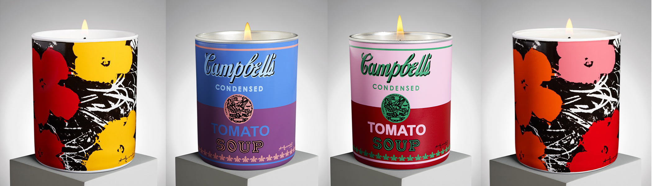 ANDY WARHOL ARTISTIC LUXURY CANDLES | NEVERABORE.COM