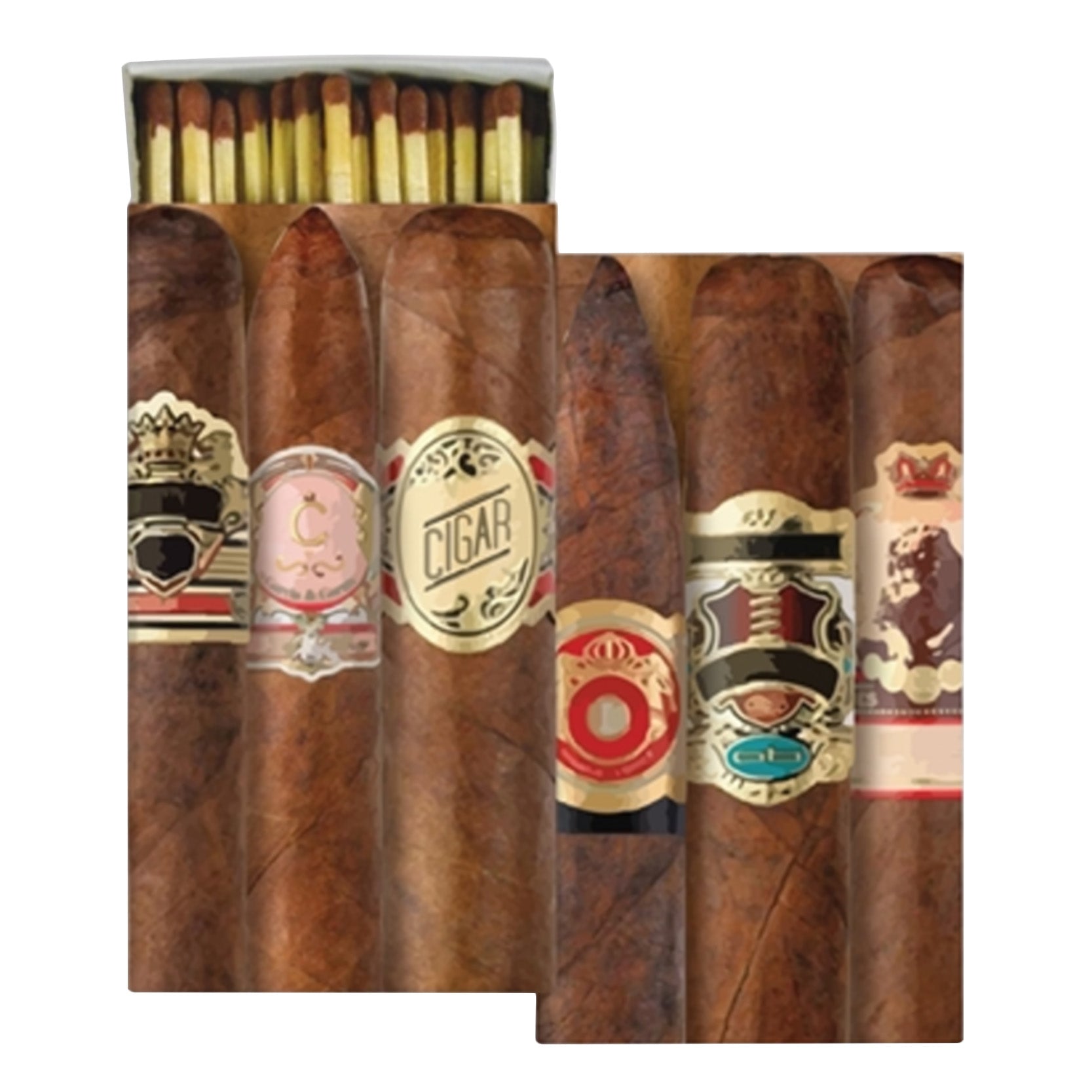 Cubano Cigars | Matches - NEVERABORE