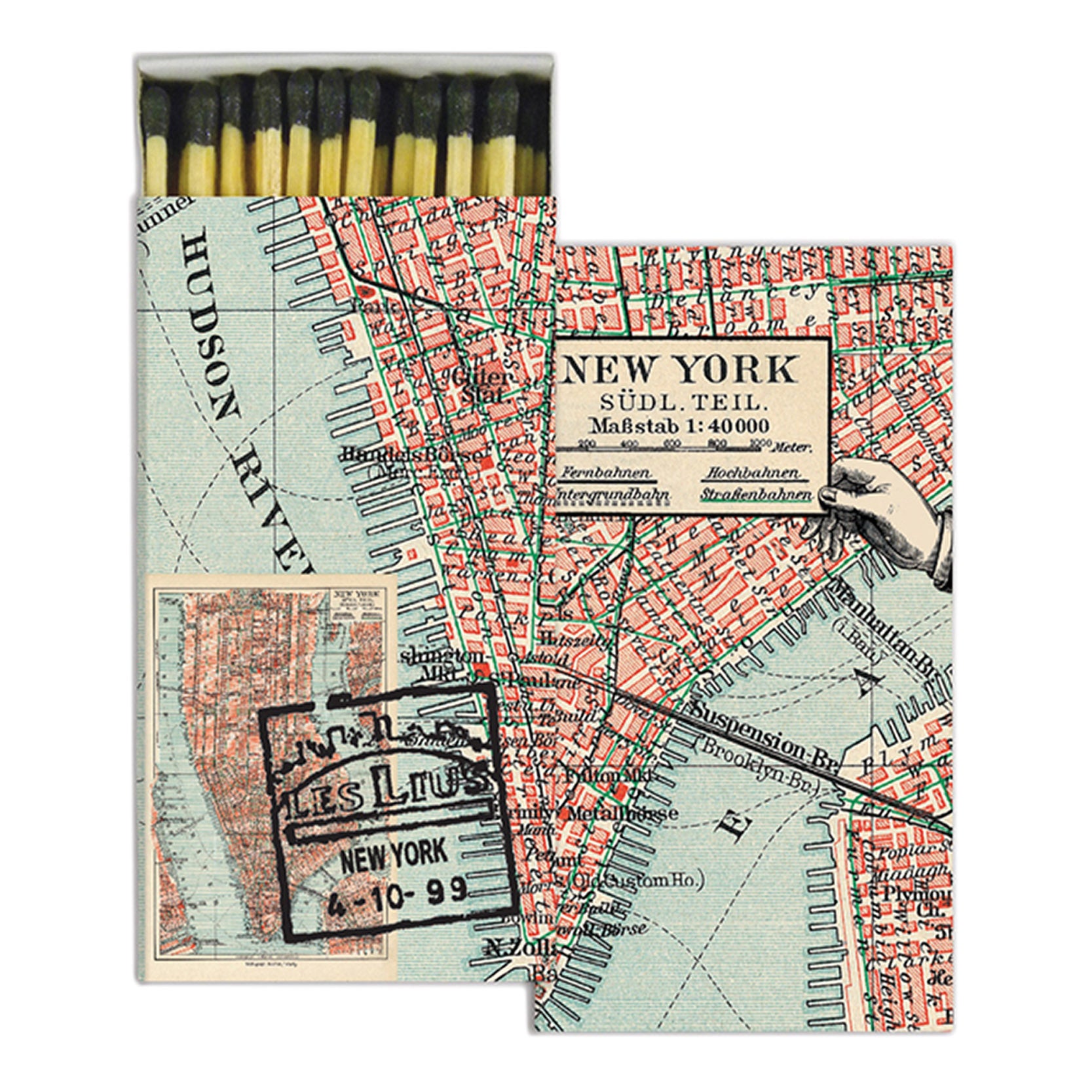 New York City Map | Matches - NEVERABORE